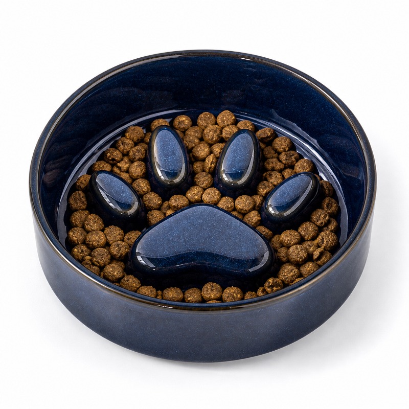 和風陶器製ペット用猫ボウル 中型犬子犬用スローフードボウル  - Royal Canin Food Medium のレビューと価格