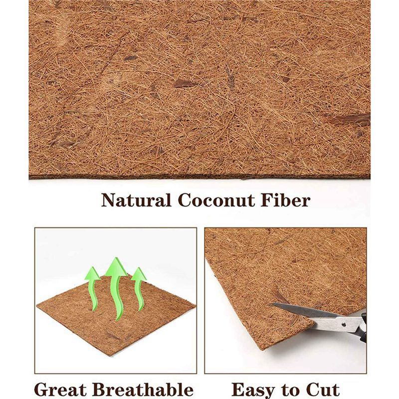 ABGG-2X 天然ココナッツ繊維マット、爬虫類用カーペット - Substrate Coconut Fiber のレビューと価格